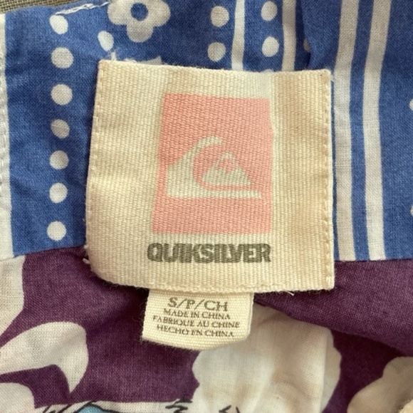 QUIKSILVER Maxi Patchwork Print Back Lace Up Dress - Picture 7 of 7